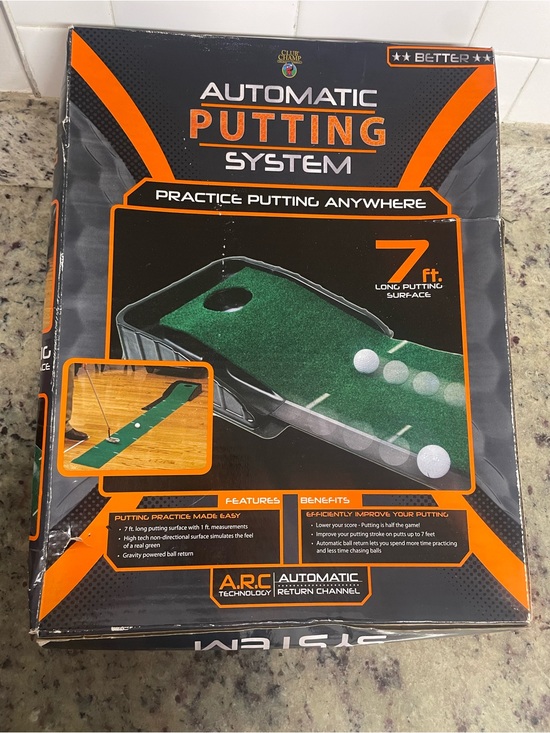 Club champ Other - New Club Champ Automatic Putting System 7-foot indoor golf training aid Gift